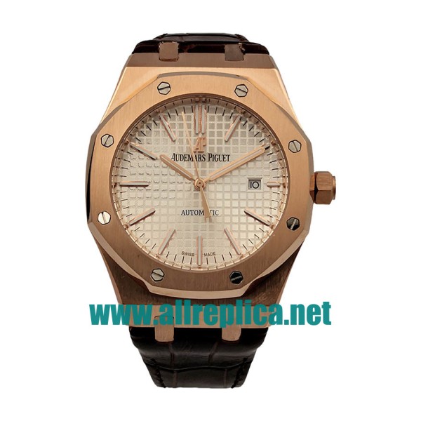 UK Rose Gold Audemars Piguet Royal Oak 15400OR.OO.D088CR.01 41MM Replica Watches