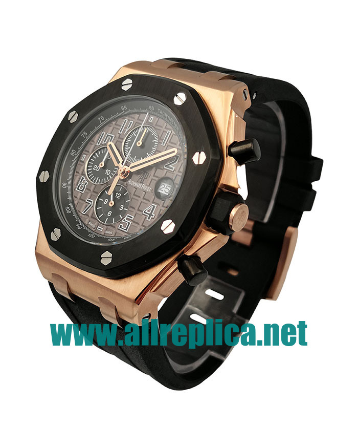 UK Rose Gold Audemars Piguet Royal Oak Offshore 25940OK.OO.D002CA.01 43MM Replica Watches